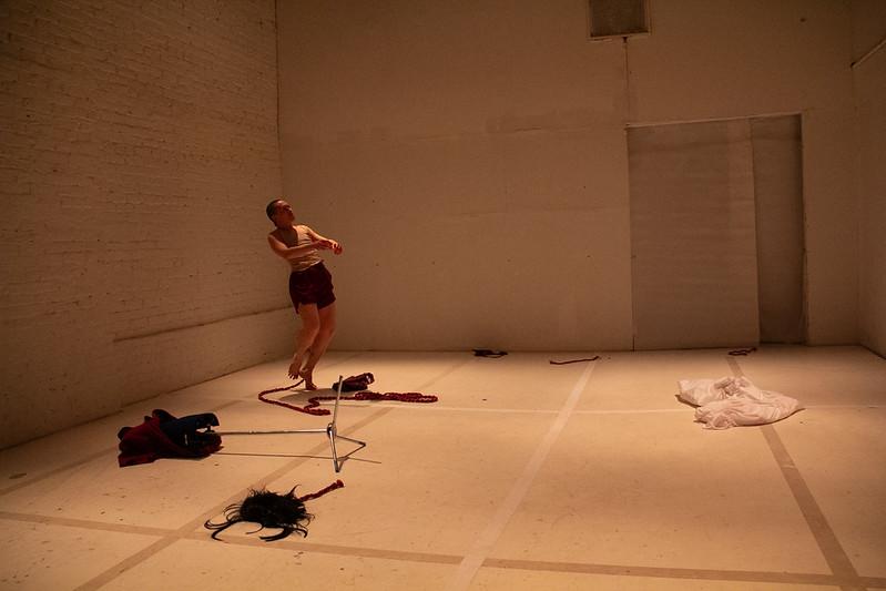 A performance still from MOMMA!