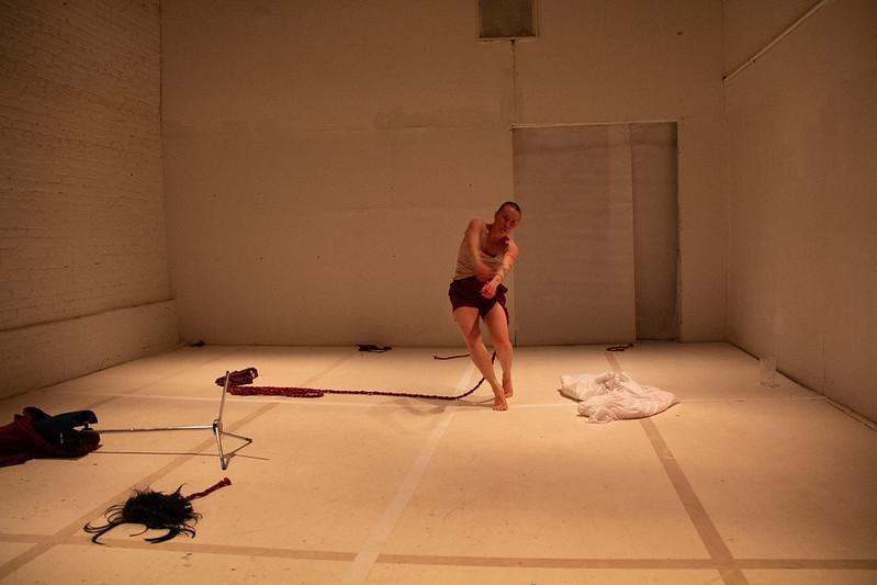 A performance still from MOMMA!