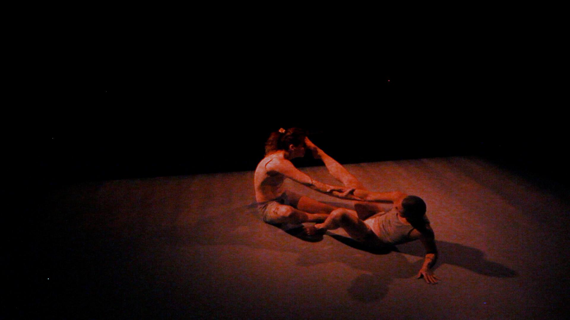 A performance still from softspells