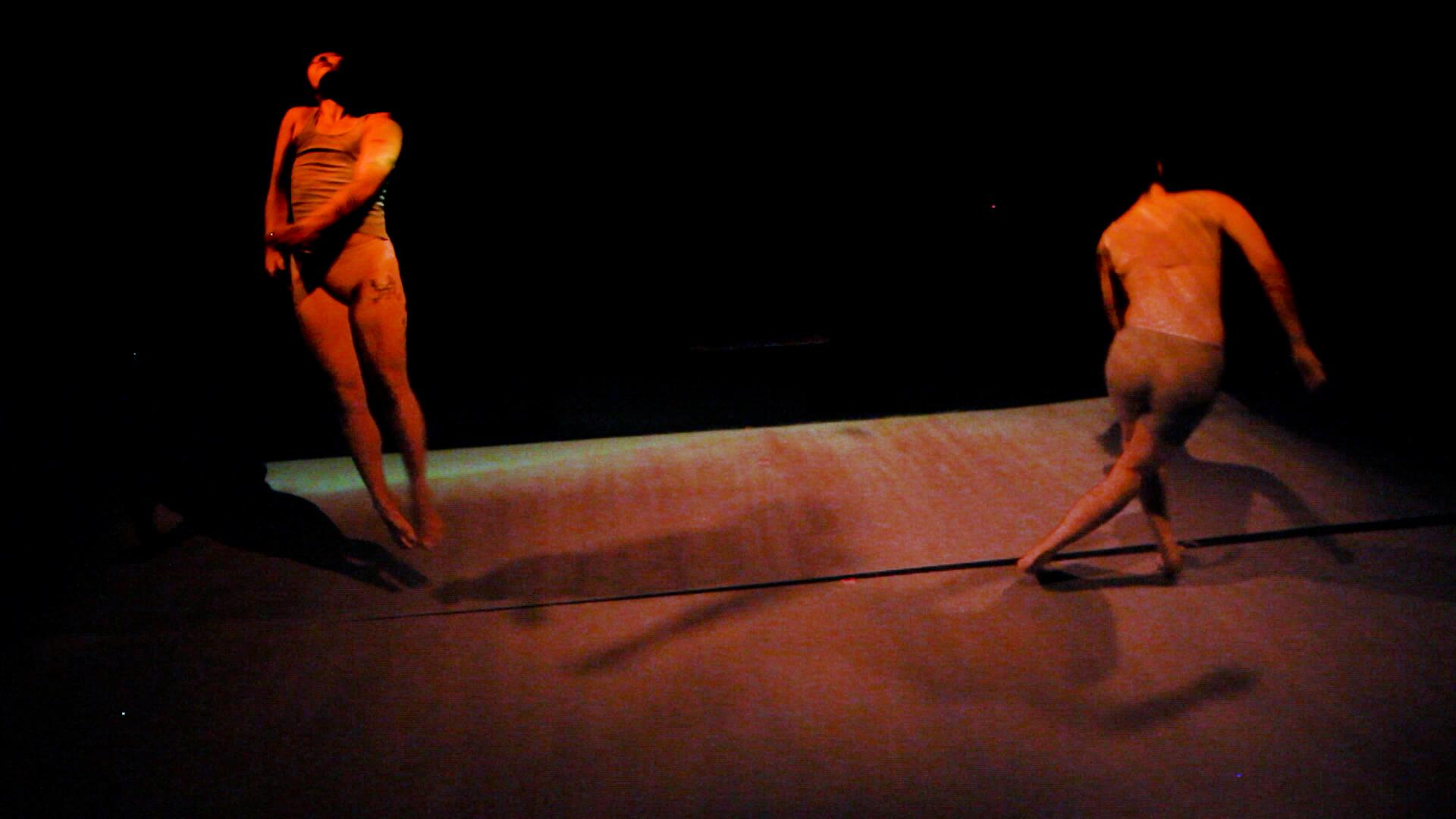 A performance still from softspells