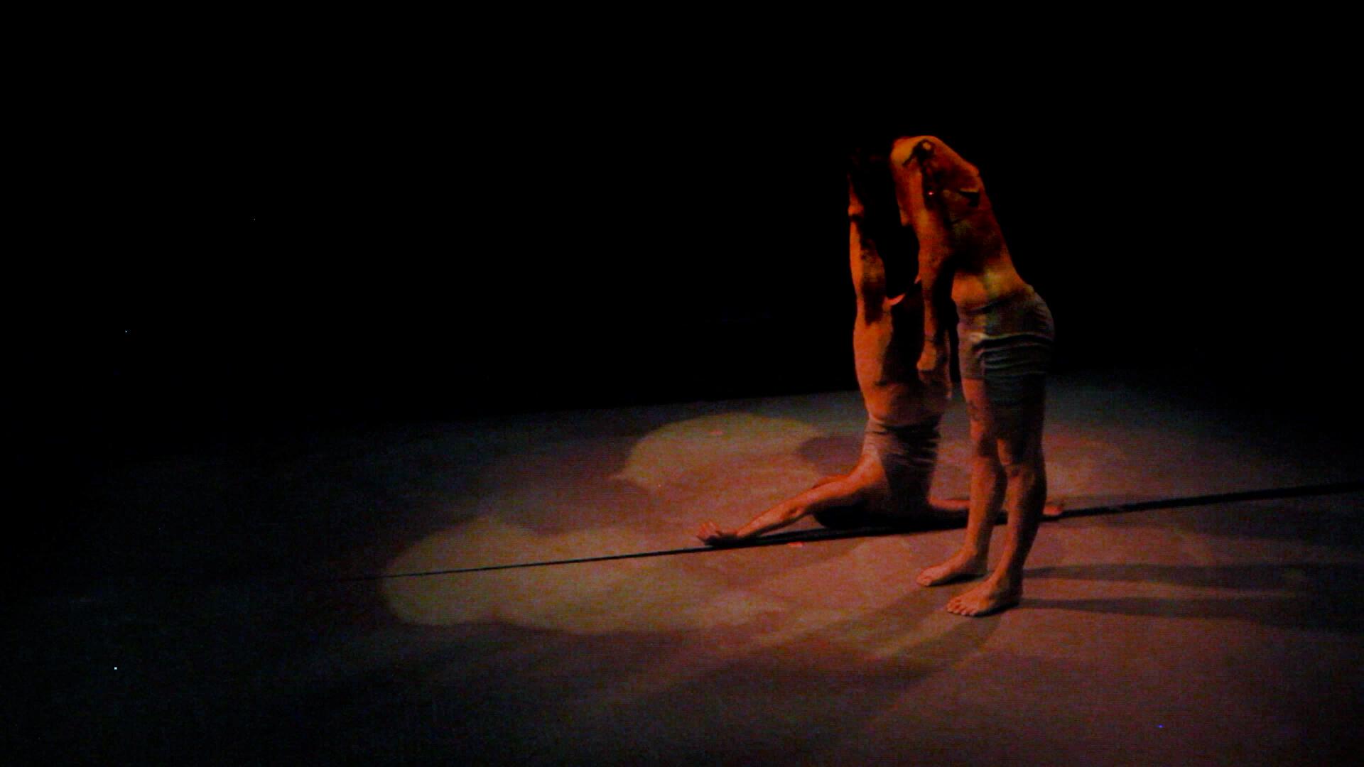 A performance still from softspells